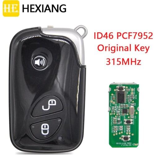 HE Xiang Car Remote Key For BYD F3 F0 G3 L3 G3R Full New F3 third F3 ID46 PCF7952 Chip 315Mhz Keyless Entry Orginal Control Key