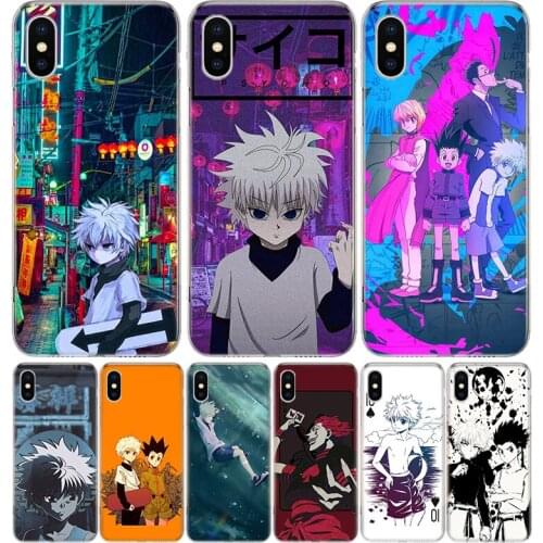 Hunter x Hunters Cover Phone Case For iPhone 11 12 Mini Pro 7 6 X 8 6S Plus XS MAX + XR 5S SE 10 Ten Art TPU Coque Capa Shell