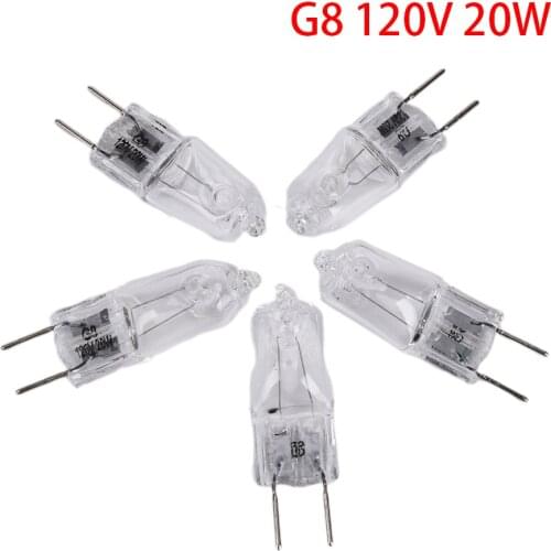 Good Quality 10pcs G8 120V 20W Halogen Light Lighting Lamp Bulb