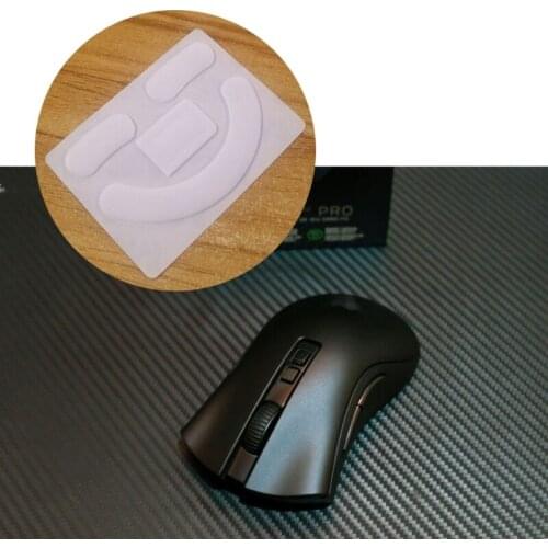 1 Pack Esports Tiger Gaming ICE Version Mouse Skates Mouse Feet for DeathAdder V2 PRO Mouse White Glides Curve Edge M06 21