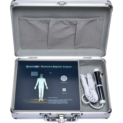 8th generation quantum magnetic resonance and meridian bio analyzer human body analyzer