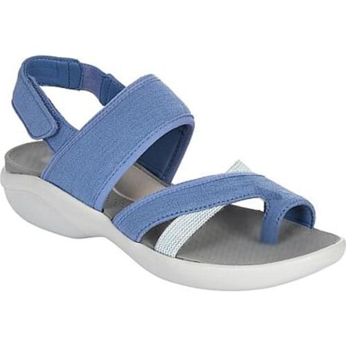 Summer Womens Sandals 2021 Ethnic Platform Shoes Casual Wedge Shoes for Women Sandalias Soft Slip On Female Beach Footwear New