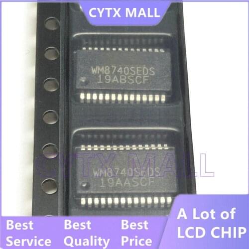 5PCS WM8740SEDS 8740 WM8740 SSOP28