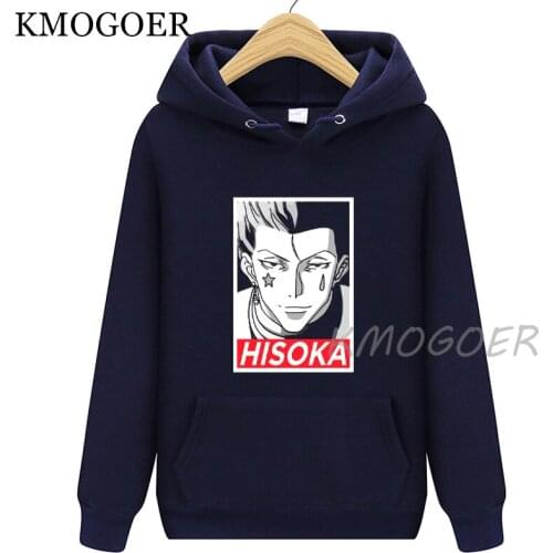 Autumn Winter Hisoka Hunter X Hunter Hooded Women Harajuku Loose Casual Warm Hoodies Pullover Male Sweatshirt Black Friday 2020