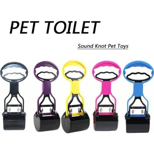 TECHOME Creative Outdoor Long Handle Hand Pet Pick Up Dog Cat Clipper Teddy Small Dog Portable Clip Holder Pet Cleaning Supplies