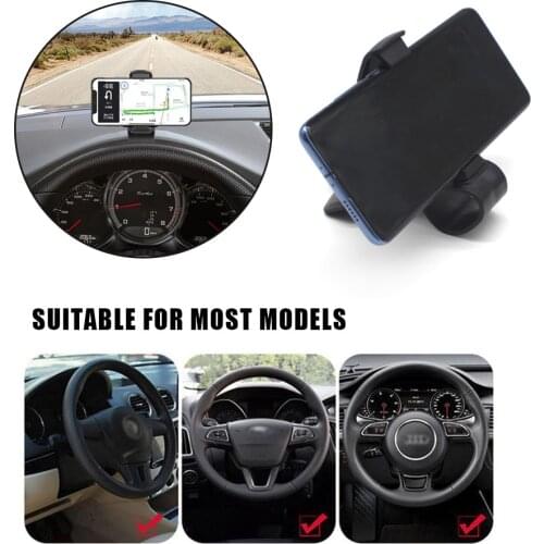 Universal Adjustable Car Dashboard GPS Navigation Holder Support for Mobile Phone Bracket Stand Grip Mount Car Phone Holder