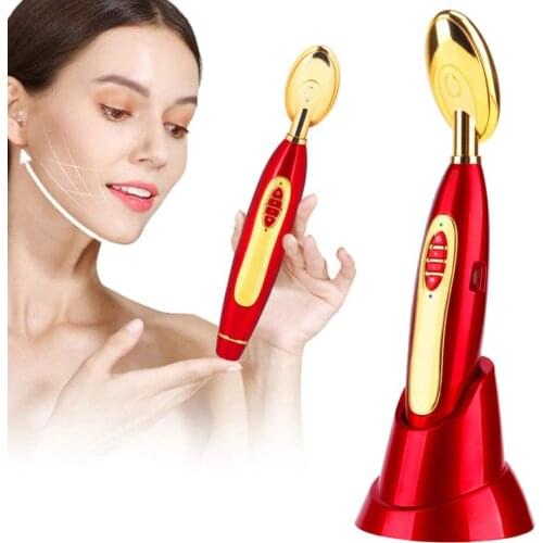 8600RNP Iron Face Thermotherapy Device Vibration Massager Skin Beauty Machine Rejuvenates Dull Skin Reduces Wrinkles