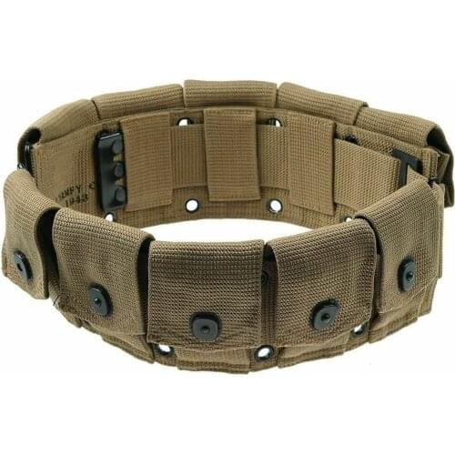 MILITARY WWII US ARMY SOLDIER M-1923 CARTRIDGE BELT GEAR armyshop2008