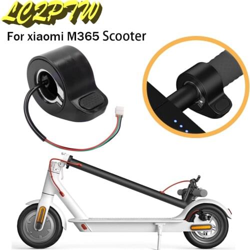 For Xiaomi M365 pro Speed Dial Thumb Accelerator Electric Scooter Parts Trigger Shifter Finger Dial Scooter Solid Type