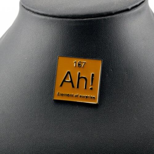 Breaking Bad Charm Brooch Chemical Element Pin Accessories Element Of Surprise Lapel Pin Science Badge Brooch Gifts