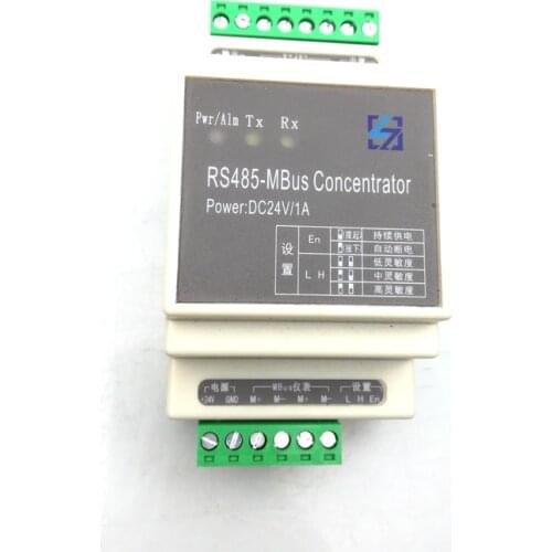 1-250 from the station MBUS/M-bus/M_bus/ to the RS485 module, the all transparent transmission concentrator turns