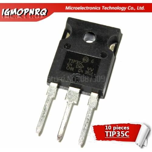 10PCS TIP35C TO-247 TIP35 TO-3P 35C TO247 new and original IC