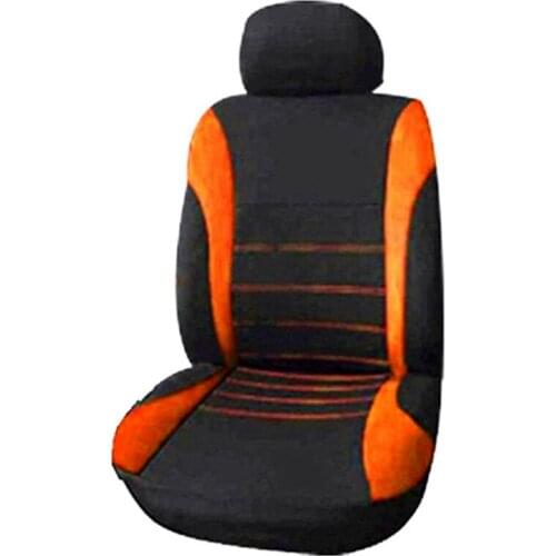 Front Car Seat Covers Front Airbag Ready Sport Bucket , 2-Piece Set