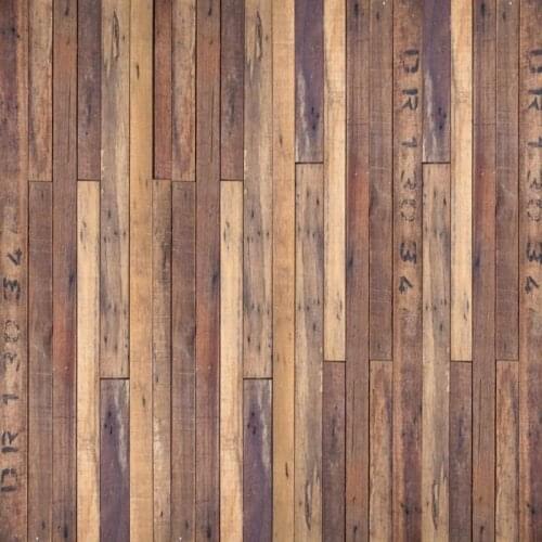 Dropshipping Fatman Wallpaper Nordic Vintage Old Color Wooden Plank Wood Grain Photo Wall Mural Living Room Wallpaper 3d Tapeta