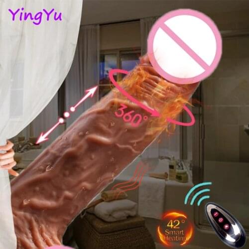 Heating Dildo Vibrator Female Dildio for Women Sex Machine Vibration Big Dildos Vibrators Erotic Toys for Couples Adults Games