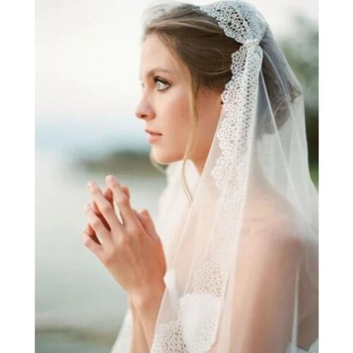 Soft Tulle Long Wedding Veil No Comb High Quality Plain Very Soft White Ivory Cathedral Bridal Veil Wedding Accessories