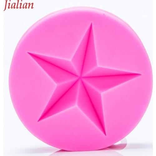 Jialian Sugarcraft Star Flower silicone mold fondant mold cake decorating tools chocolate gumpaste mold FT-1488
