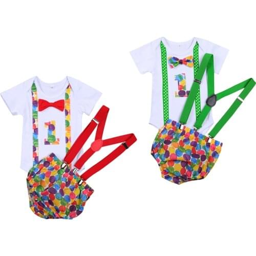 FOCUSNORM Newborn Baby Boys Clothes Sets Letter Print Short Sleeve Romper Overalls Shorts 2pcs 0-18M