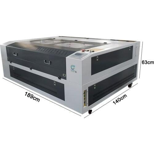 Update 1300x900mm laser engraver and cutter machine cnc router ruida system 64445G desktop 100W EFR Reci acrylic plywood glass