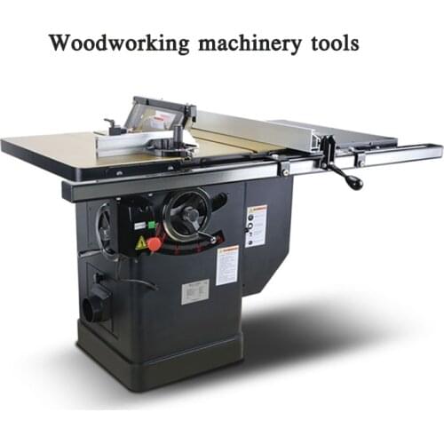 220V Second-generation Table Saw Machine KK-10 II Woodworking Machinery Tool Precision Saw Blade Dust Collection Cover Table Saw