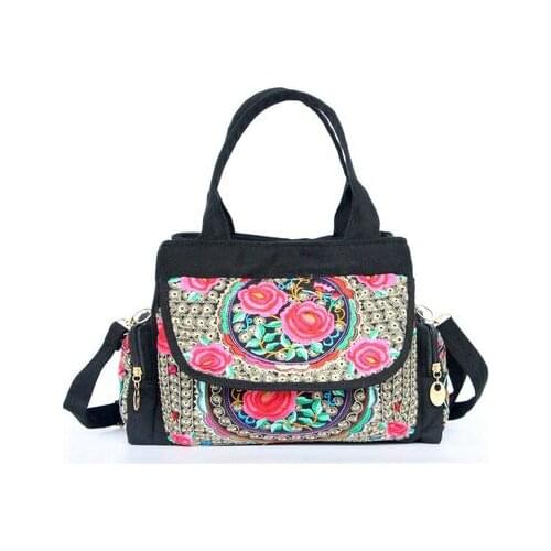 New Coming Vintage Embroidery Women Multi-use Bag!All-match Handmade Embroideried Shoulder&Handbags Top Handbag For Ladies Bolsa