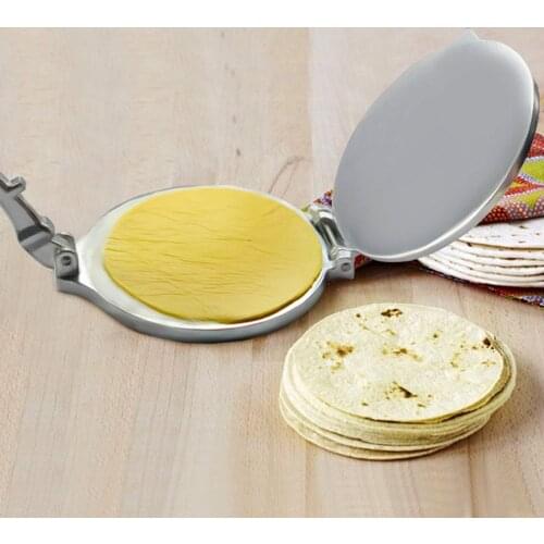 NEW Sturdy Multifunctional Manual Tortilla Dough Pressing And Shaping Kitchen Tool Cake Pressing Device 20cm