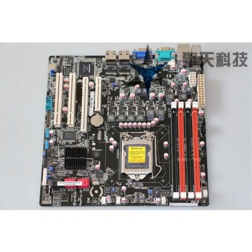 Original motherboard for ASUS P7F-M DDR3 LGA 1156 for Intel 3420 PCH ECC Memory 16GB VGA Desktop motherborad