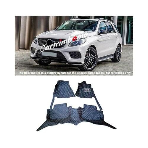 Right Hand Drive! Car Floor Mat Pad 1set For Mercedes Benz GLE Coupe C292 15-16