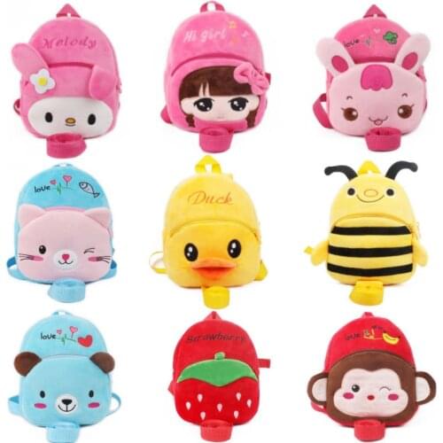 Cute Cartoon Printed Backpack for Pet Dog Cat Harness Leashes for Small Medium Dog Puppy Multifunction School Bag Pets Supplies