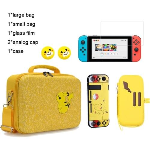 Storage Bag for Nintendo Switch Waterproof Carrying Case for Nintend Switch Console Cute Travel Accessories Hard Case Pouch