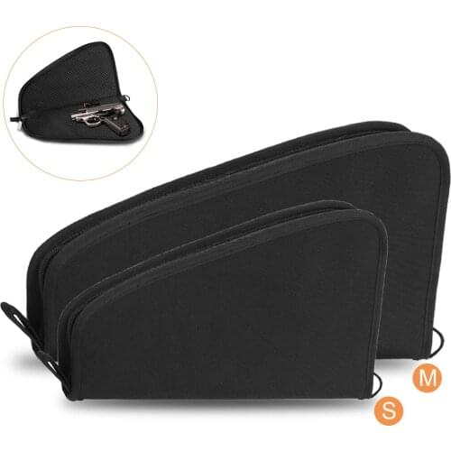 Tactical Gun Bag Military Pistol Rug Case Portable Handgun Carry Protection Case Gun Holster for Compact Pistol for Hunting