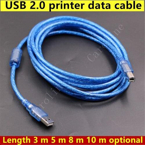 UV printer solvent Printer USB 2.0 Cable A male to B male Computer Wire extension cord USB data cable for eco solvent printer