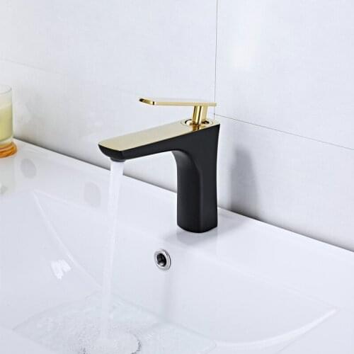 WZLY Bathroom Basin Faucets Chrome/White/Gold Copper Basin Sink Faucet Cold Hot Water Cleaning Mixer Taps Torneira Free Shipping