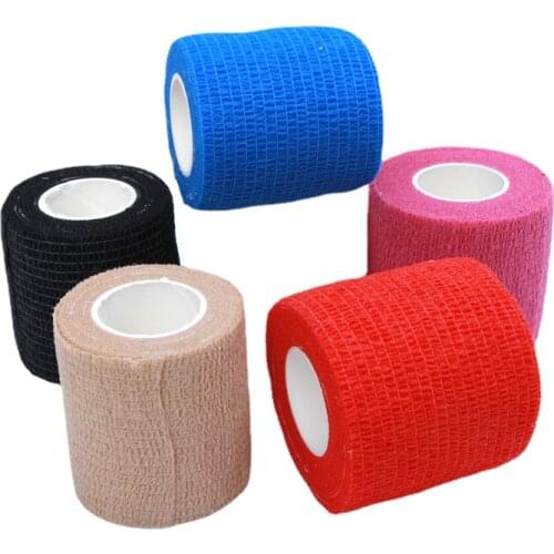 5cm*4.5m Medical Elastic Bandage Self Adhesive Wrap Tape for Sports Travel First Aid Kit Protector Knee Arm Bandage Skin Care