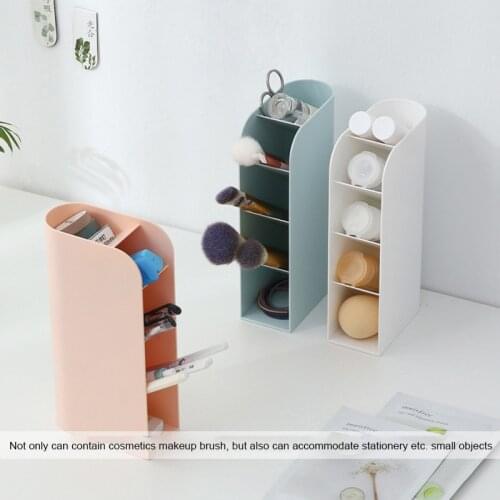 1 Pcs Creative Multifunctional Desktop Organizer Pen Holder Makeup Storage Box School Office Accessories Kitchen Tools