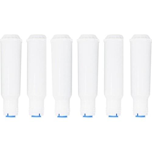 6Pack Coffee Water Filters for Jura Clearyl White Fits Jura Models Z5, Z6, E8, E9, J5, F60 Compare to Part 64553