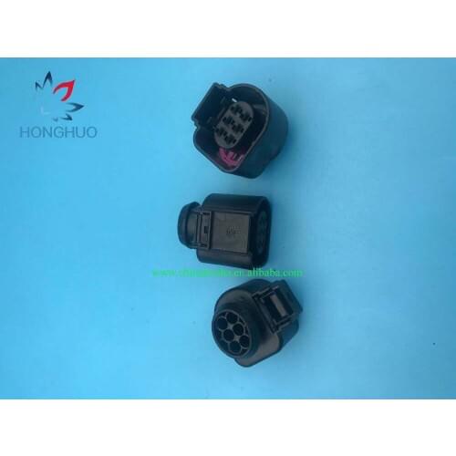 Free shipping 5pcs /lot 6pin auto waterproof plug LSU 4.9 Wide Band Oxygen Sensor Connector for Cad 1928404669