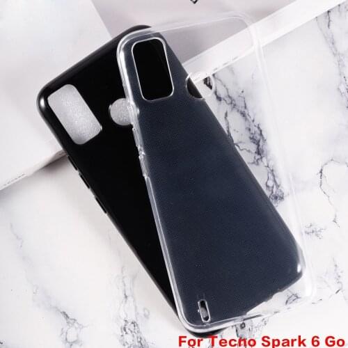 For Tecno Spark 6 Go Gel Pudding Silicone Phone Protective Back Shell For Tecno Spark 6 Go 5 Pro Soft TPU Case
