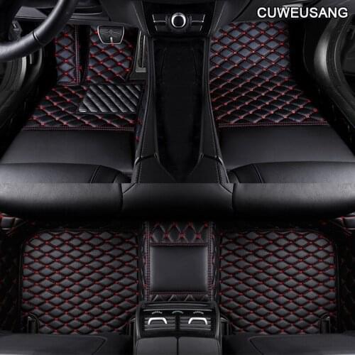 CUWEUSANG Custom Car floor mat For mazda cx-5 cx-7 6 3 6ATENZA mazda 5 cx-9 cx-3 MX-5 2009-2014 waterproof car accessories