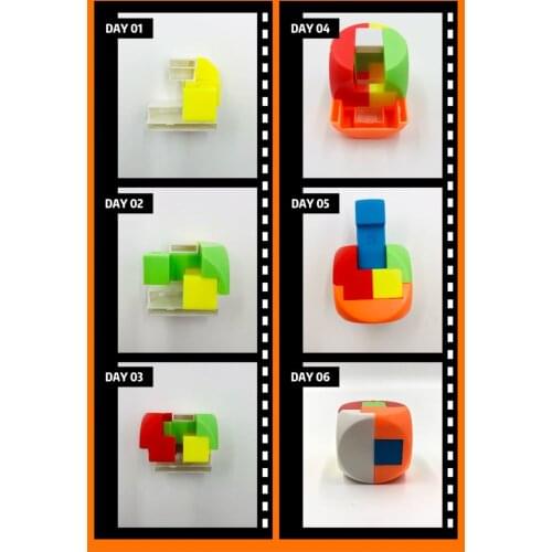 Childrens Luban lock hole Ming lock toy puzzle building blocks assembling student intelligence development unlocking set keycha