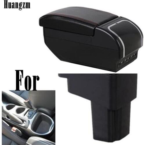 For Nissan Juke armrest box USB Charging heighten Double layer central Store content cup holder ashtray accessories armrests