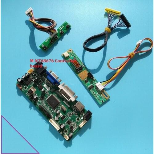 For LTN154X1-L01/L02 1280X800 1 Lamps Screen panel 30pin LVDS LCD DVI Controller board Monitor Kit 15.4" VGA HDMI
