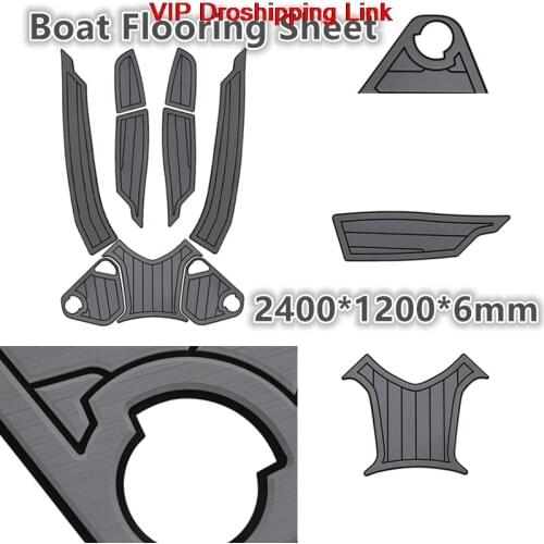 EVA 2400x1200x6mm spot direct selling processing custom anti-friction and anti-ultraviolet Seadoo motorboat EVA anti-skid pad