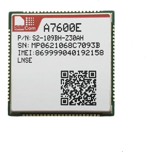 In stock！10PCS/lot SIMCOM A7600E CAT1 Multi-Band LTE-FDD/LTE-TDD/GSM/ GPRS module solution in a SMT type compatible with SIM7600