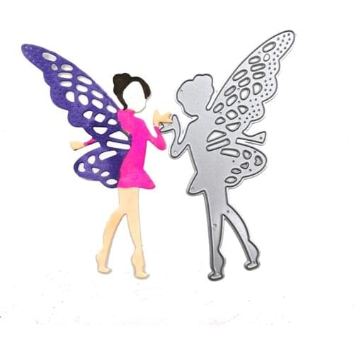Julyarts Angel New Cut Die for 2021 Stencils For DIY Scrapbooking Decoration Scrapbook Die Cuts Album Paper Card Craft