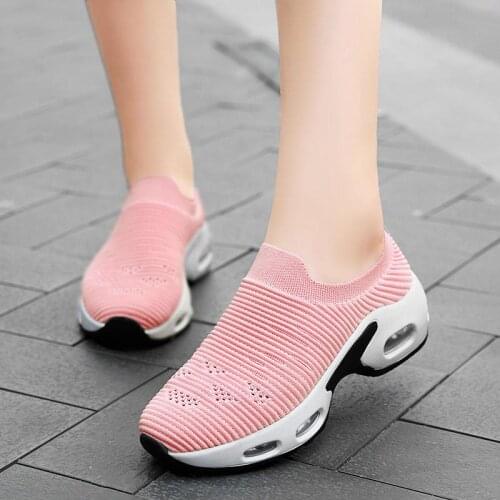 Large Size Outdoor Slip-ons Sneakers Womens Socks Womens Sport Shoes on The Platform Women Sports Shoes Running Knit A-1507