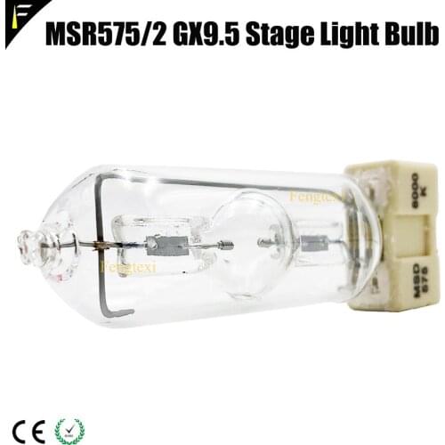 Msr575/2 GX9.5 Computer Shaking Head Lamp HSR575/2 Spotlight 575W Single end video - Lighting MSR 575 Metal Halide Bulb