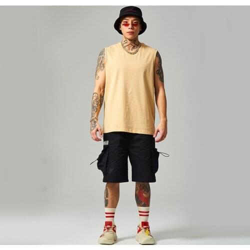 Mens Cotton Gym Training & Workout Muscle Tank Tops- Sleeveless Activewear Top Summer Casual Sleeveless Garmen