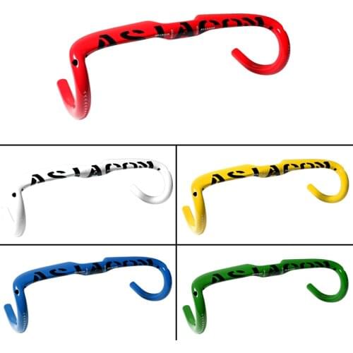 Newest arrival 5 colors ASIACOM Road bike full carbon fibre bicycle handlebars internal cables 31.8*400/420/440mm Free Shipping