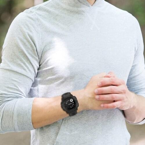 CPDD Compatible with Garmin-Instinct Watch Shockproof Case Flexible Soft TPU Protective Shell Protector Light-weight Cover